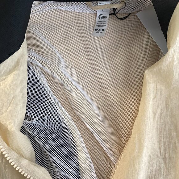 Zyia Active Black And Tan Block Zipper Jacket Full Zip NWT Women's Large - Picture 12 of 12